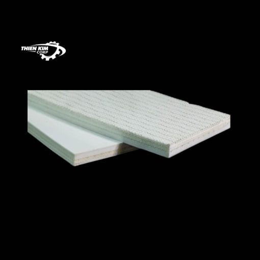 Băng tải PVC trắng dày 5mm - 3 lớp bố