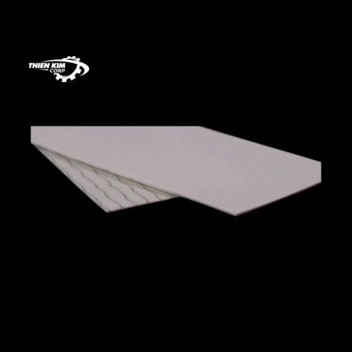 Băng tải PU trắng trơn dày 1mm