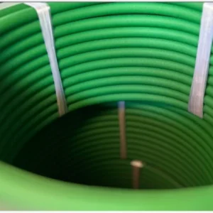 Dây Curoa PU phi tròn xanh 2