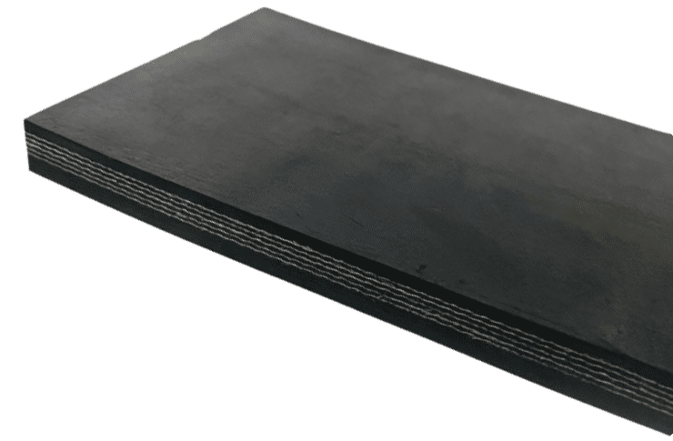 Băng tải cao su trơn 5 lớp bố dày 12mm