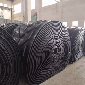 băng tải cao su gân v 4 lớp bố